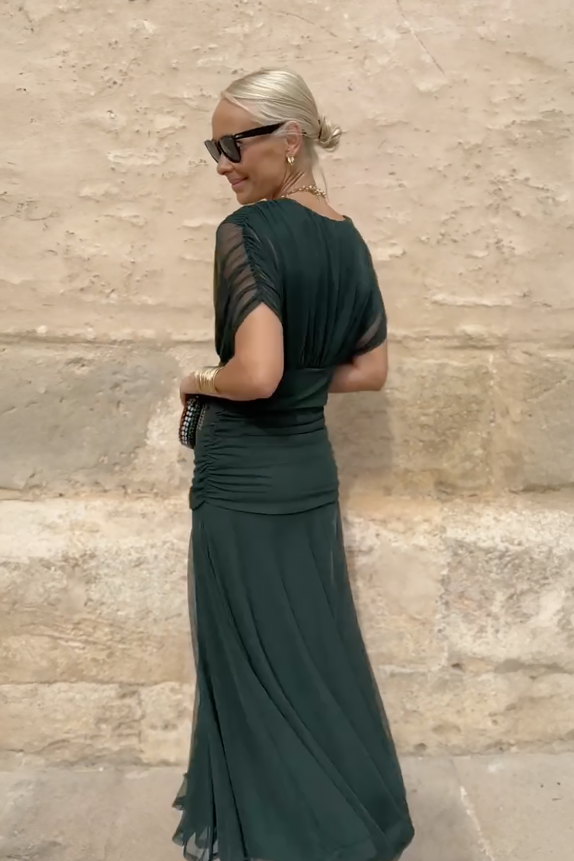Vestido Bella Escote en V