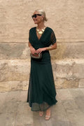 Vestido Bella Escote en V