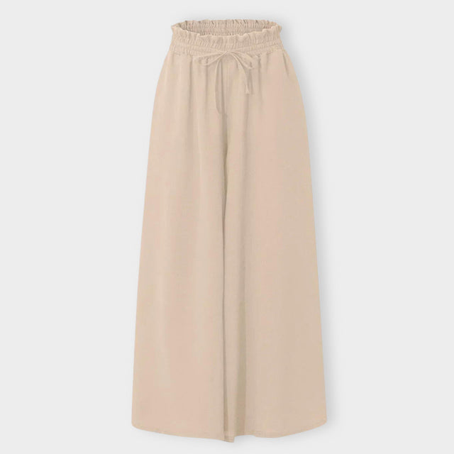 NICOLE-Pantalones Sueltos Elásticos