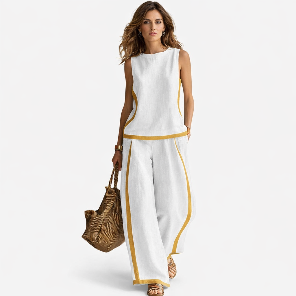 Fiorella | Conjunto de lino