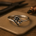 Huella Eterna™ | Anillo de Plata Vintage