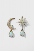 Pendientes de Luna y Estrella