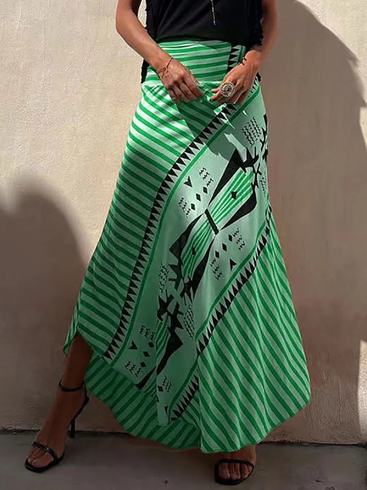 New Women Vintage Falda Maglem