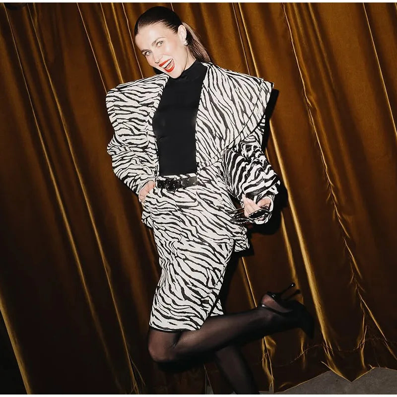 Conjunto Zebra Luxe