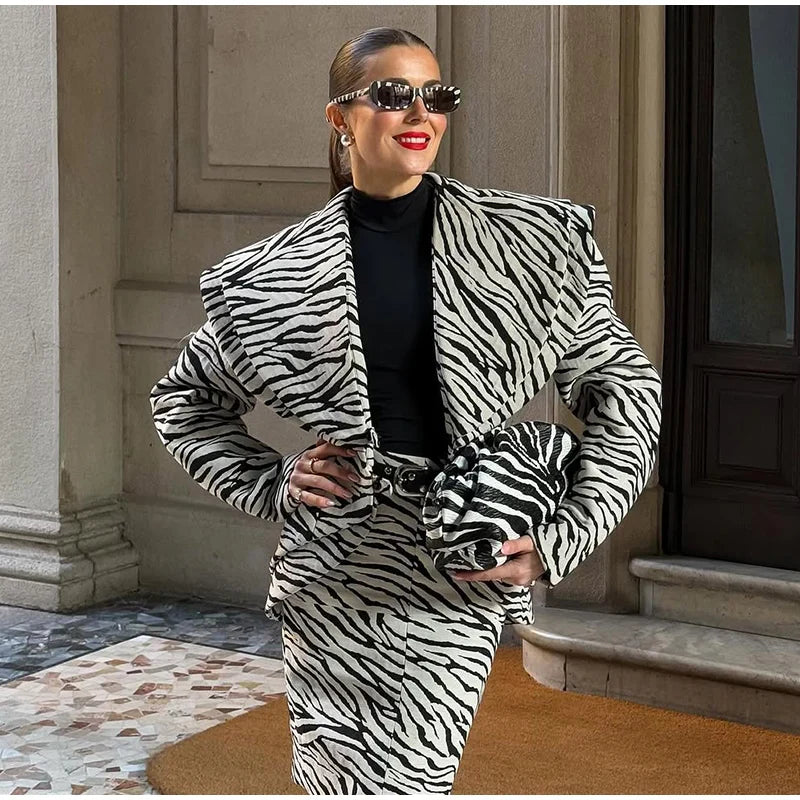 Conjunto Zebra Luxe