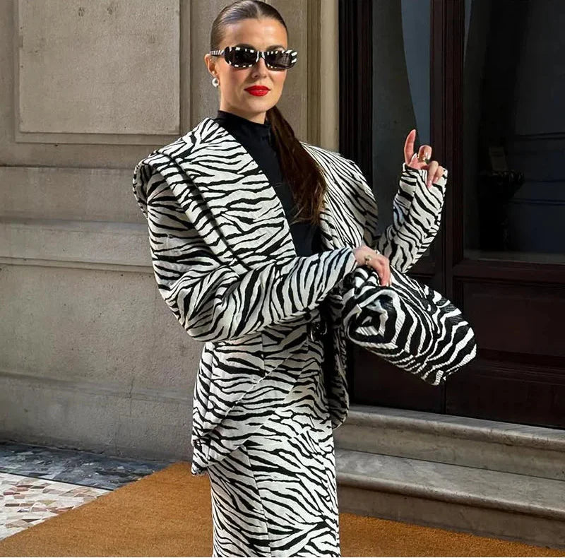 Conjunto Zebra Luxe