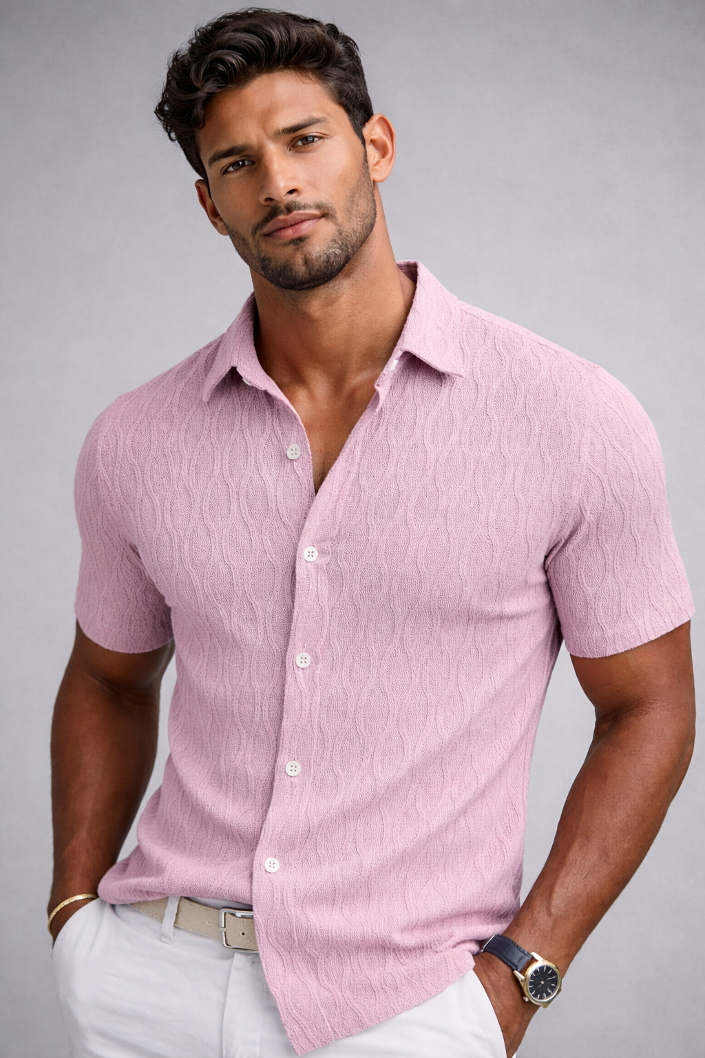 Camisa Flujo Pastel