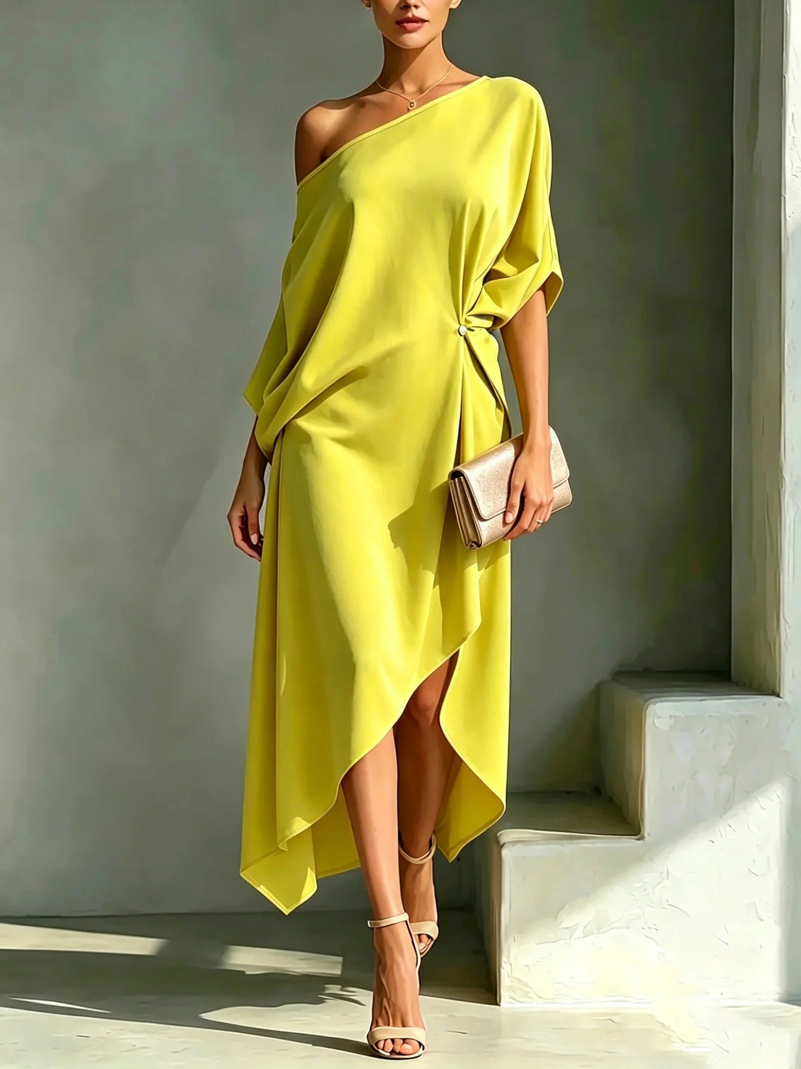 Vestido Asimétrico Elegante Camila